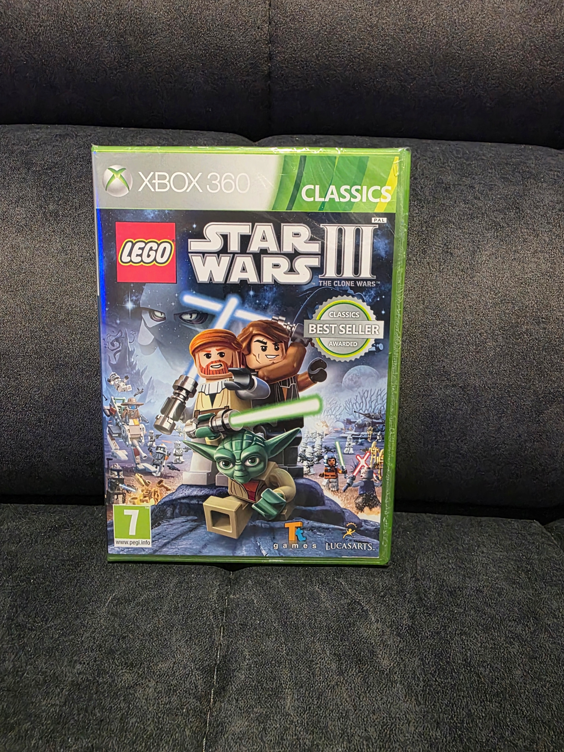 LEGO Star Wars III: The Clone Wars Xbox 360 pudełkowa