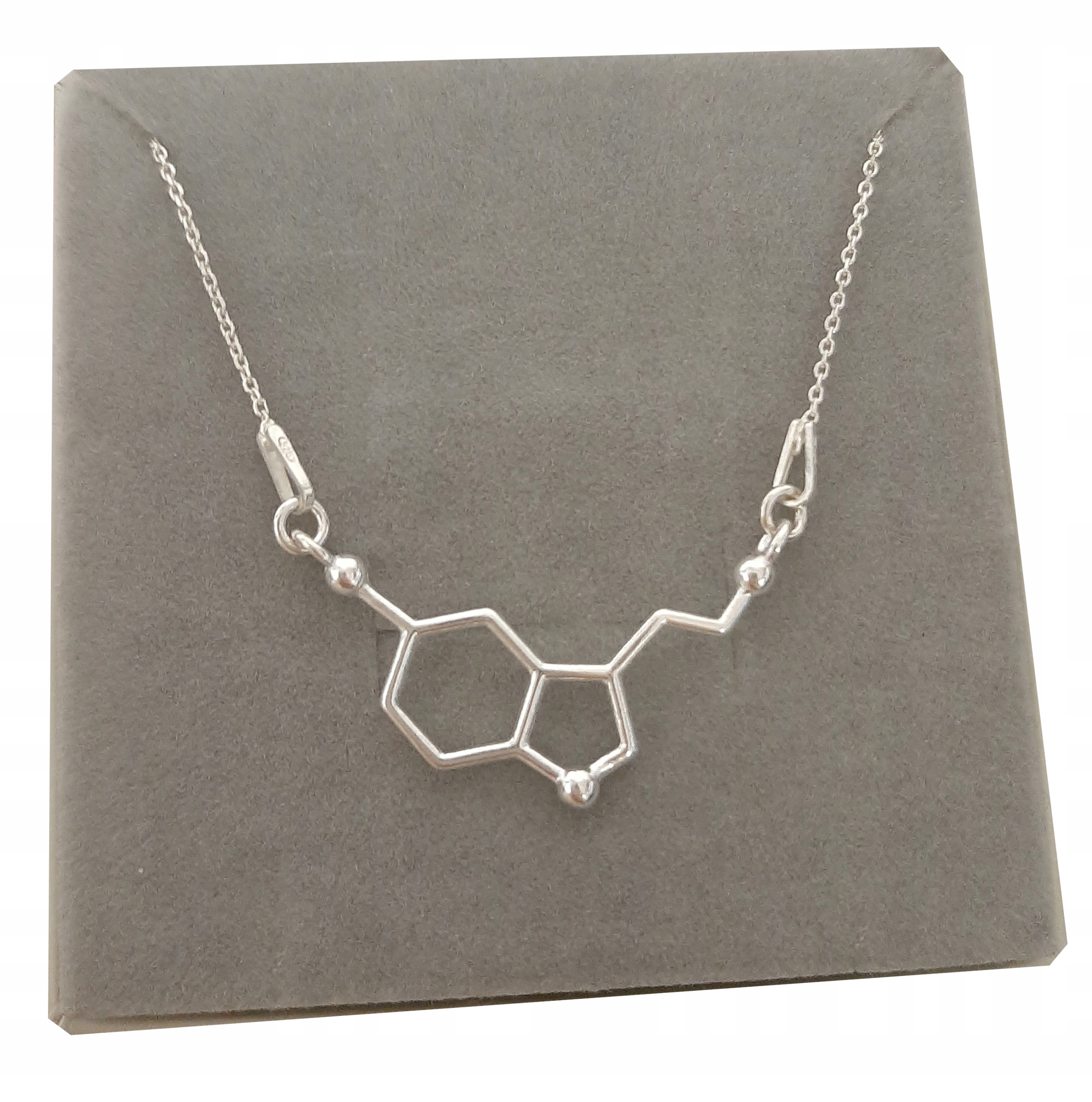 

Srebrny naszyjnik Serotonina szczęścia Srebro 45