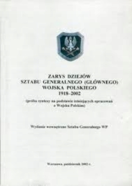 Zarys dziejów sztabu generalnego wojska