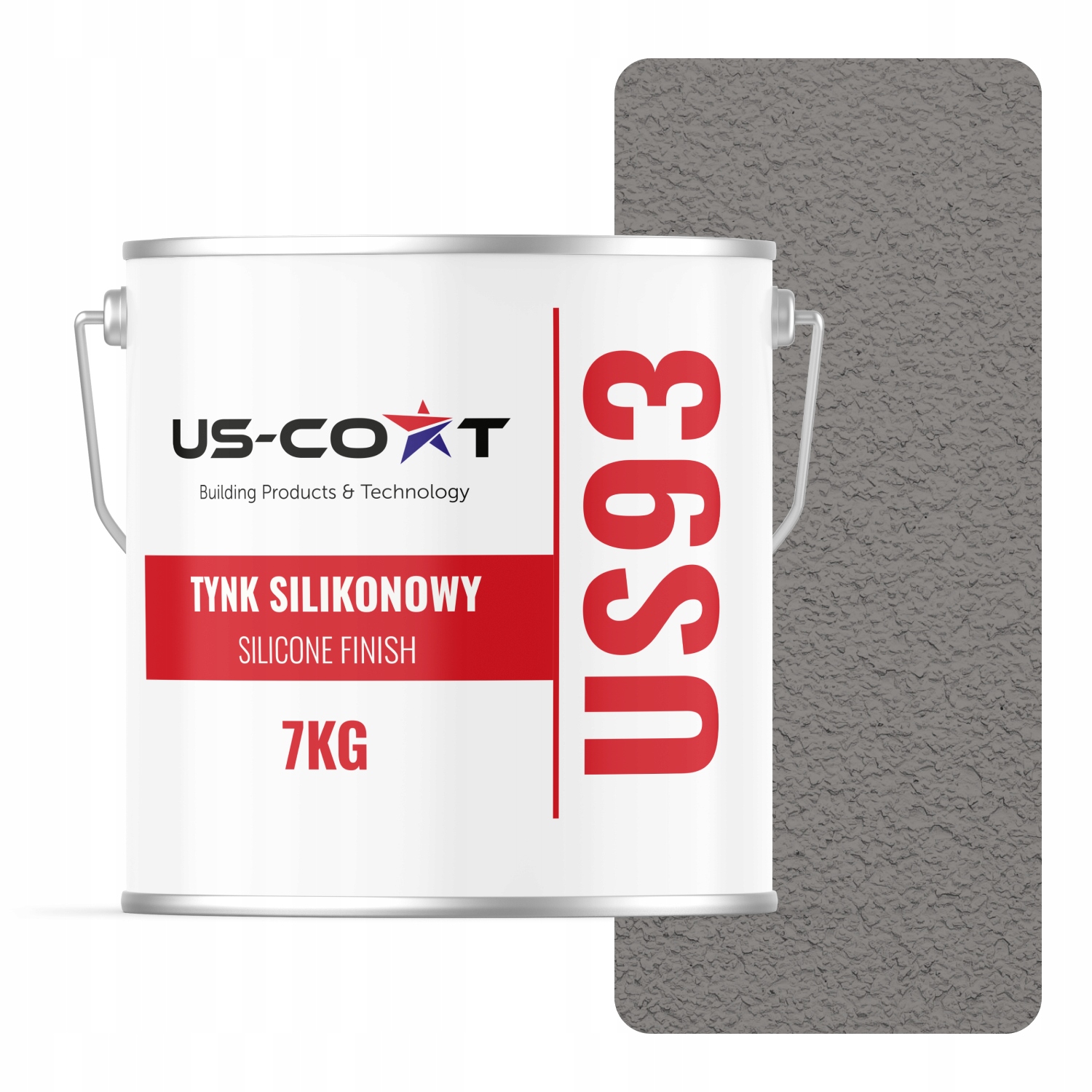 Silikonová Omítka Šedá Tmavě Chladná F275 7 Kg Beránek Granulace 2.0 mm