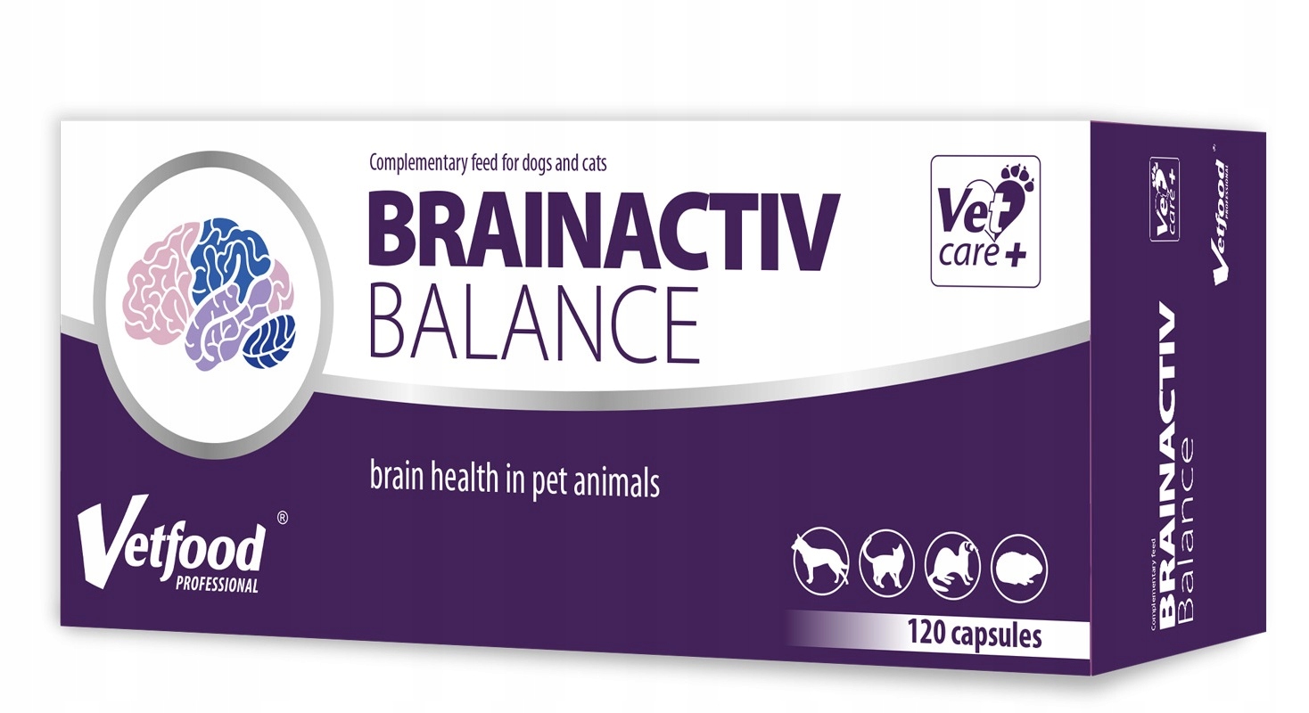Vetfood Brainactiv Balance 120 kapsułek Senior