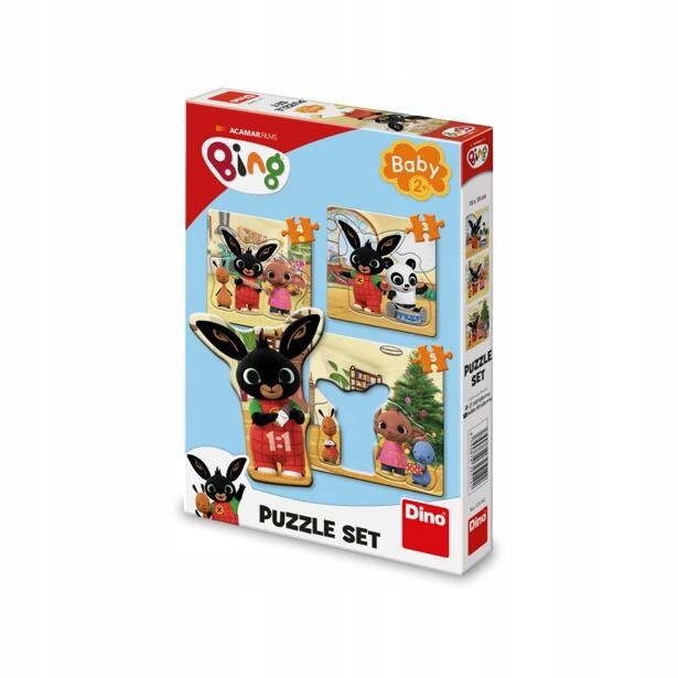 Dino Bing i przyjaciele Baby puzzle