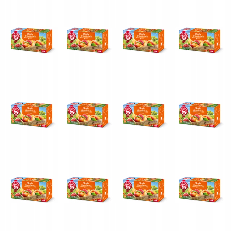 Ovocný čaj Teekanne Svět ovoce Sladká Broskev 20 x 2,25 g X12