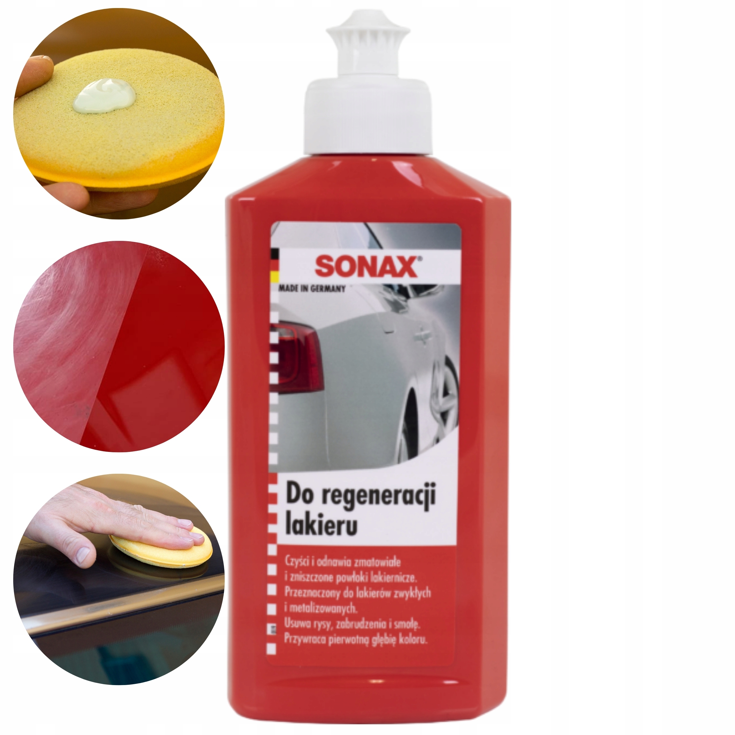 Pasta Polerska Preparat do Polerowania Regenerator Lakieru Sonax 250ml