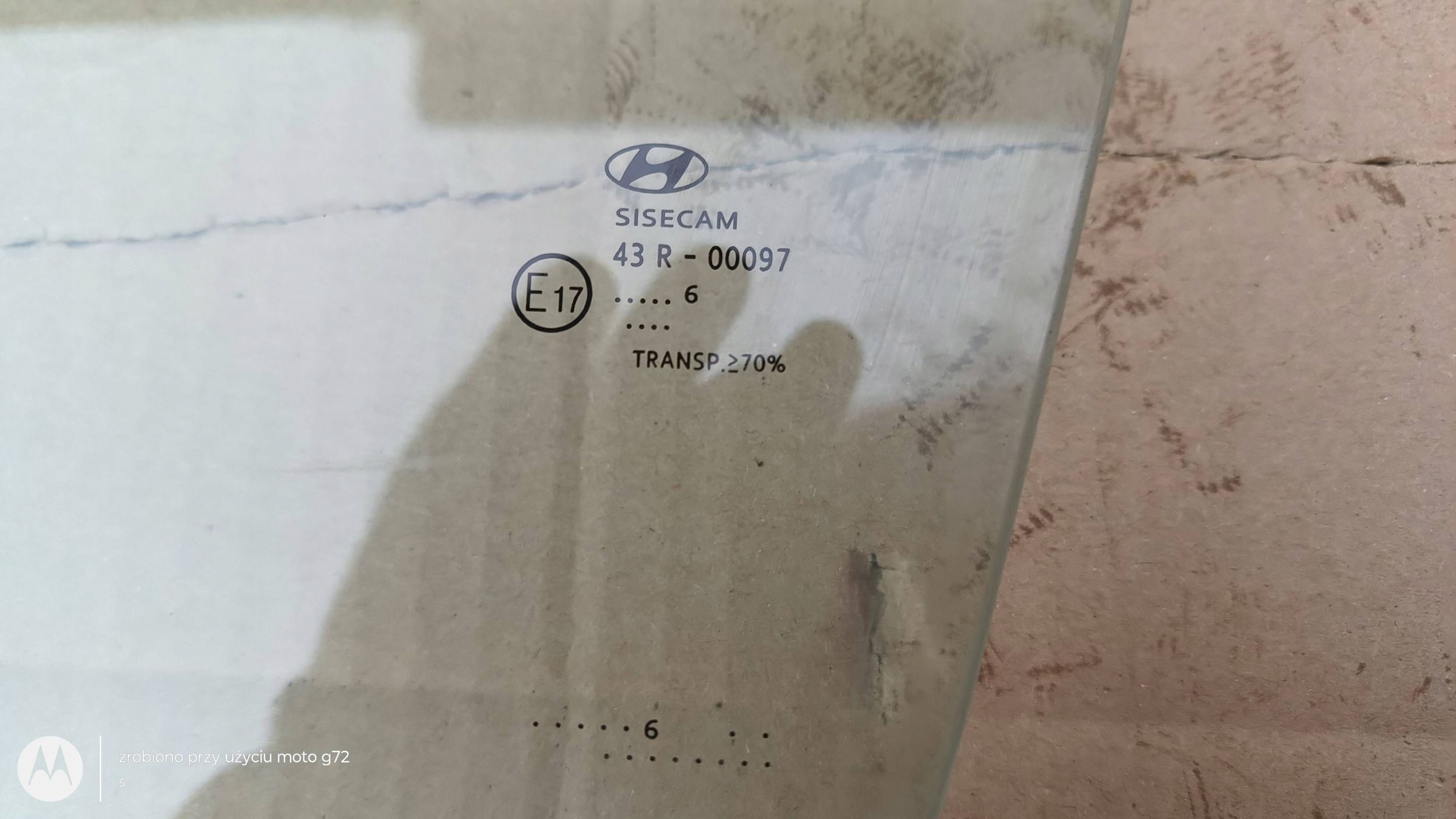 HYUNDAI I20 II window door left front front left 5D 2014