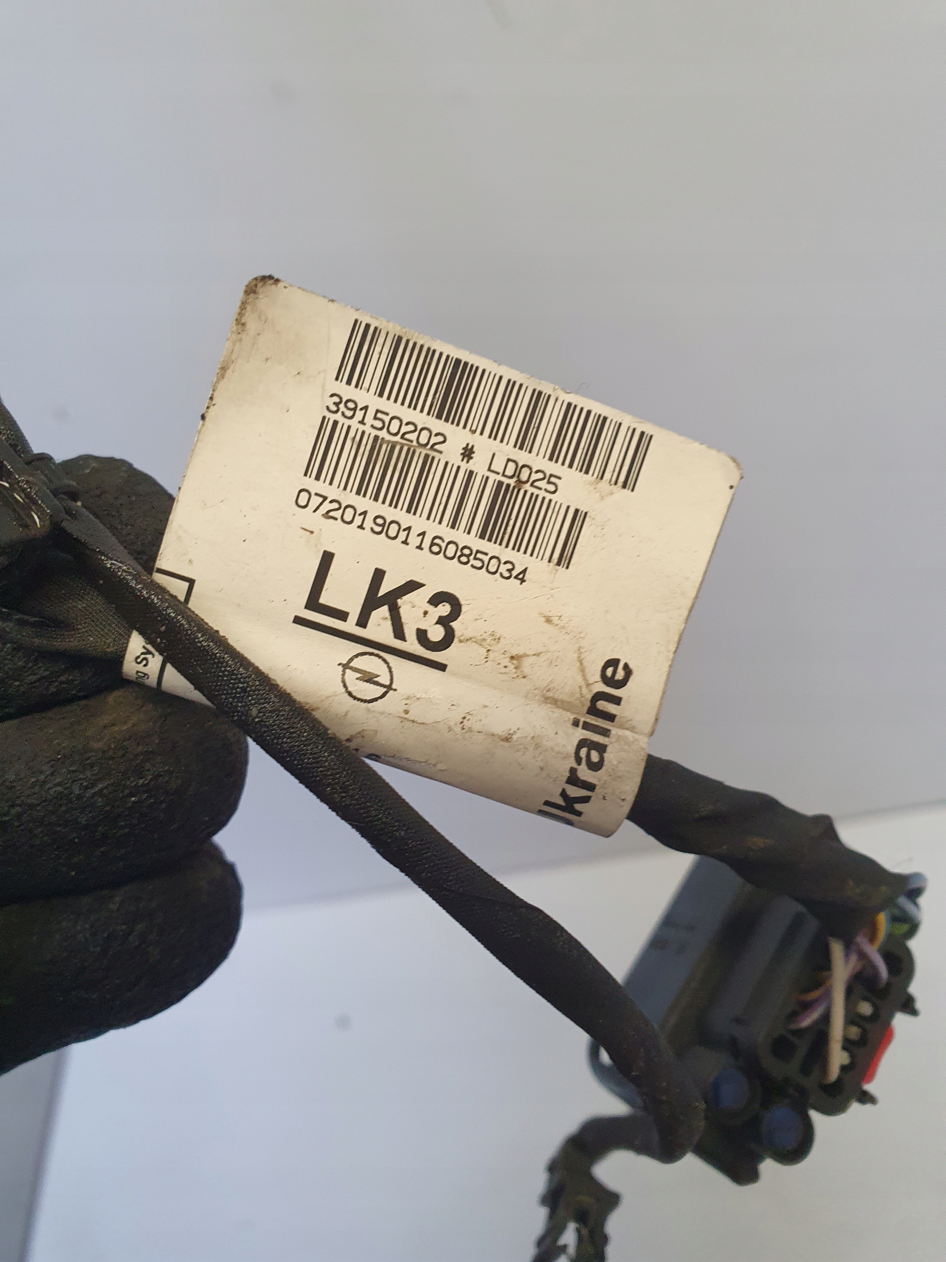 ASTRA K cablaggio Paraurti Anteriore 39150202 LK3 4 PDC