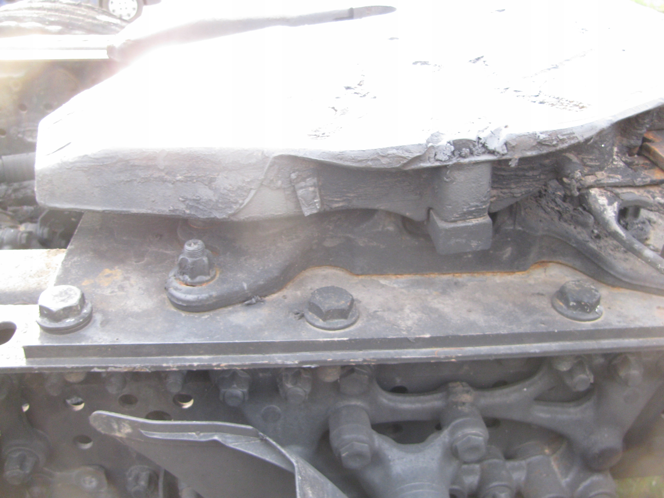 MERCEDES ACTROS MP4 BLACHA PŁYTA POD SIODŁO PŁASKA 1 CM.