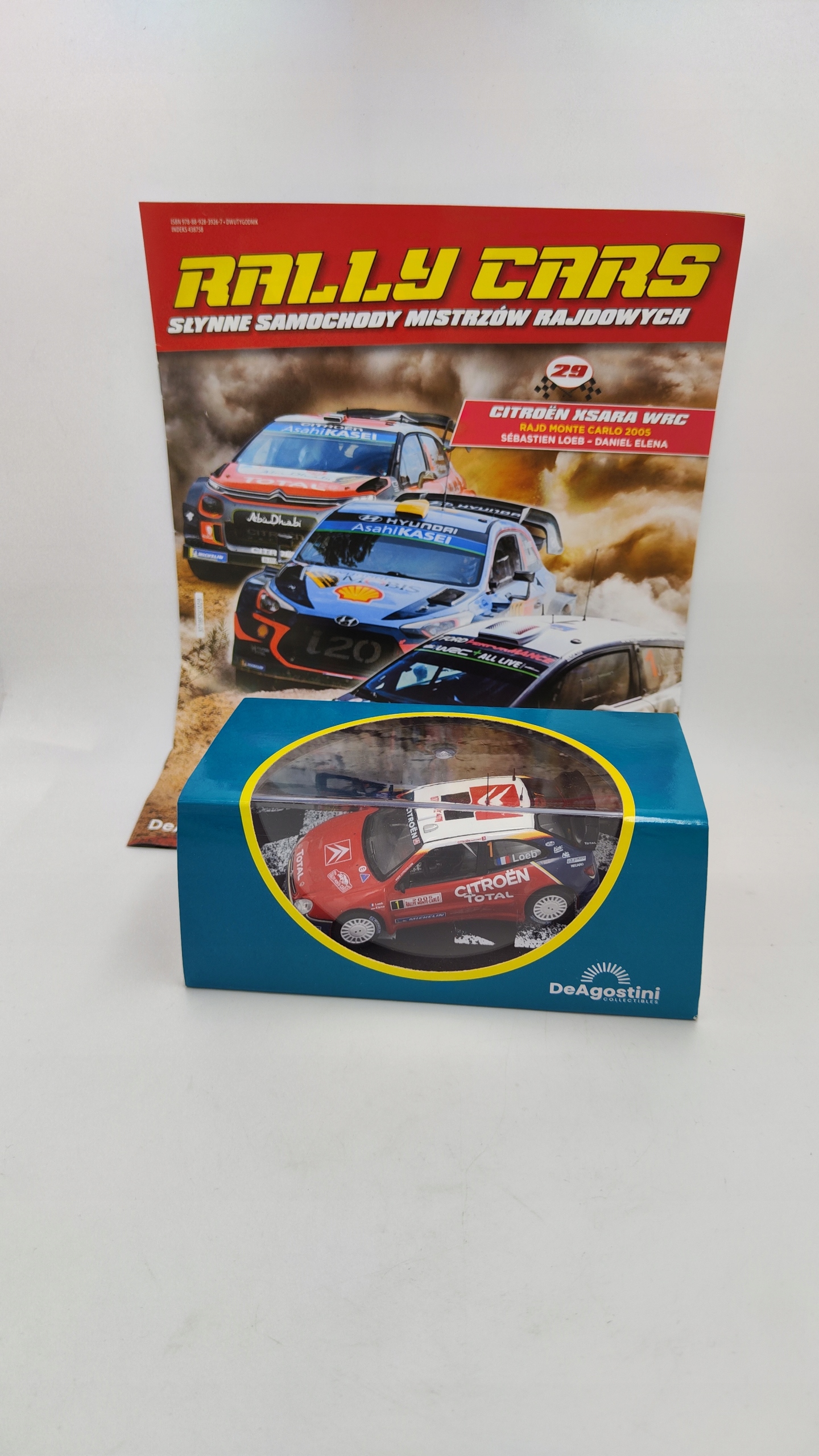 Citroen Xsara Wrc S. Loeb Monte Carlo 2005 1:43 č.29 DeAgostni