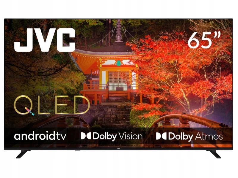 Telewizor JVC LT-65VAQ330P QLED 4K Android TV HDR Typ telewizora QLED