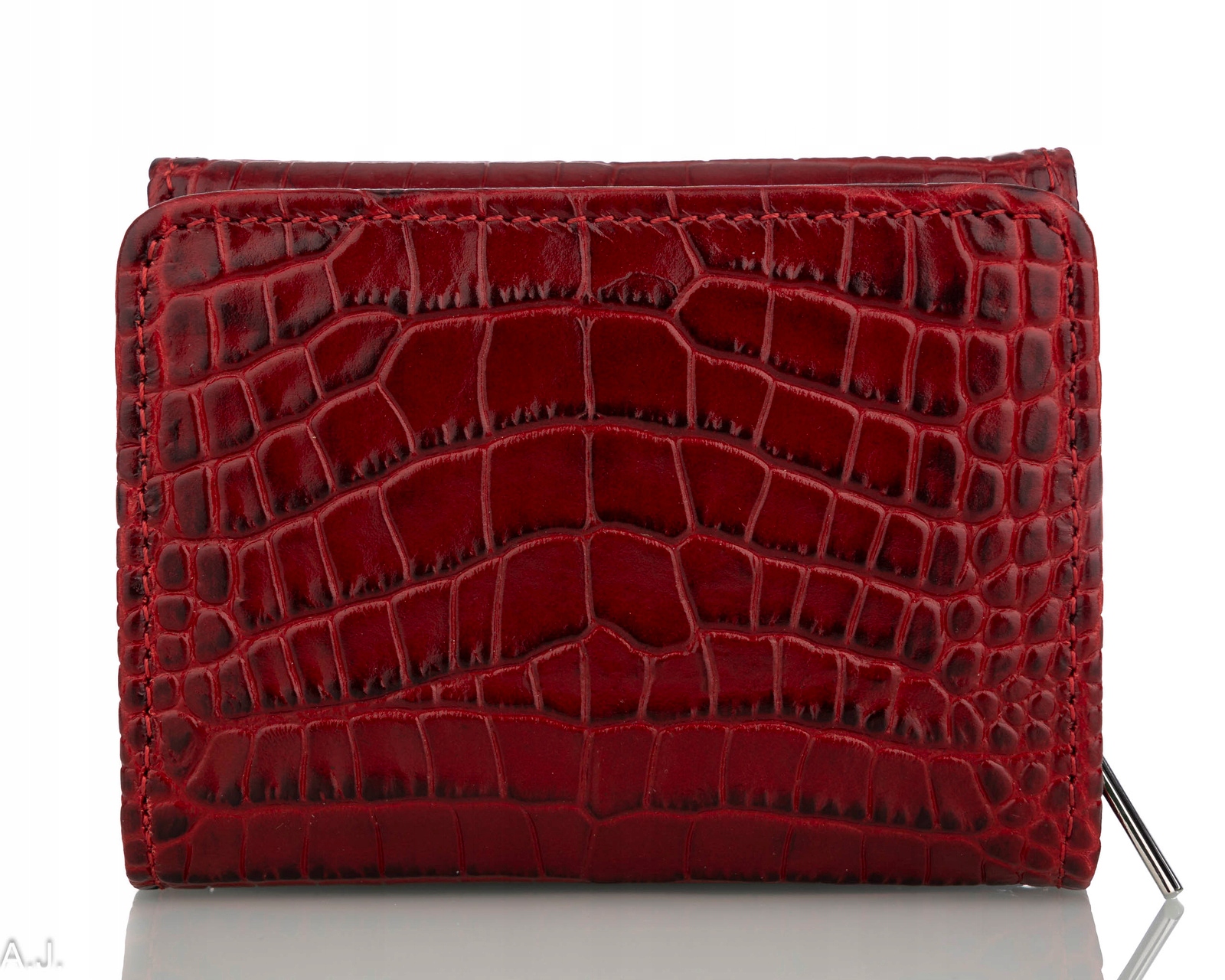 PORTFEL DAMSKI SKÓRZANY MAŁY ELEGANCKI SKÓRY ZAMEK RFID Kod producenta 20031