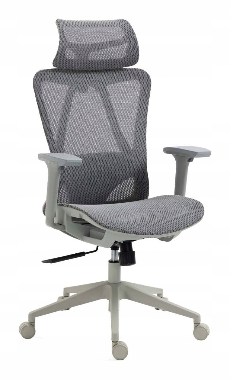 Fotel biurowy Office Products Egina szary