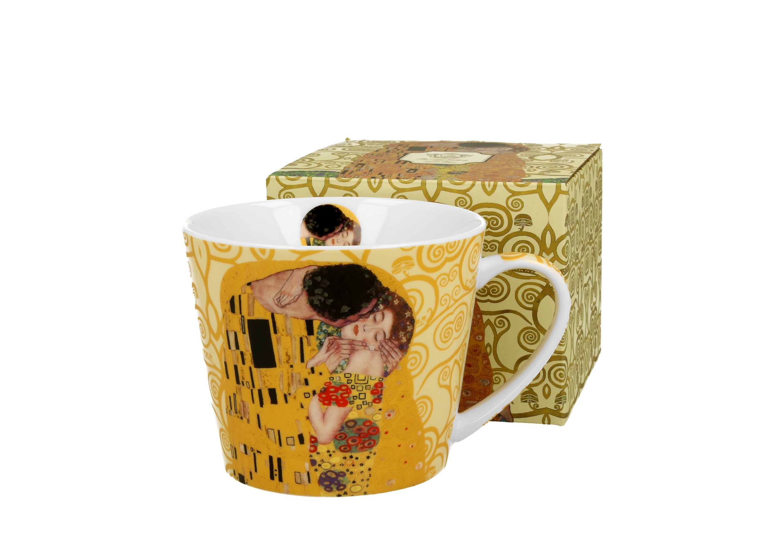 

Kubek kubas prosty 600 ml The Kiss by Gustav Klimt
