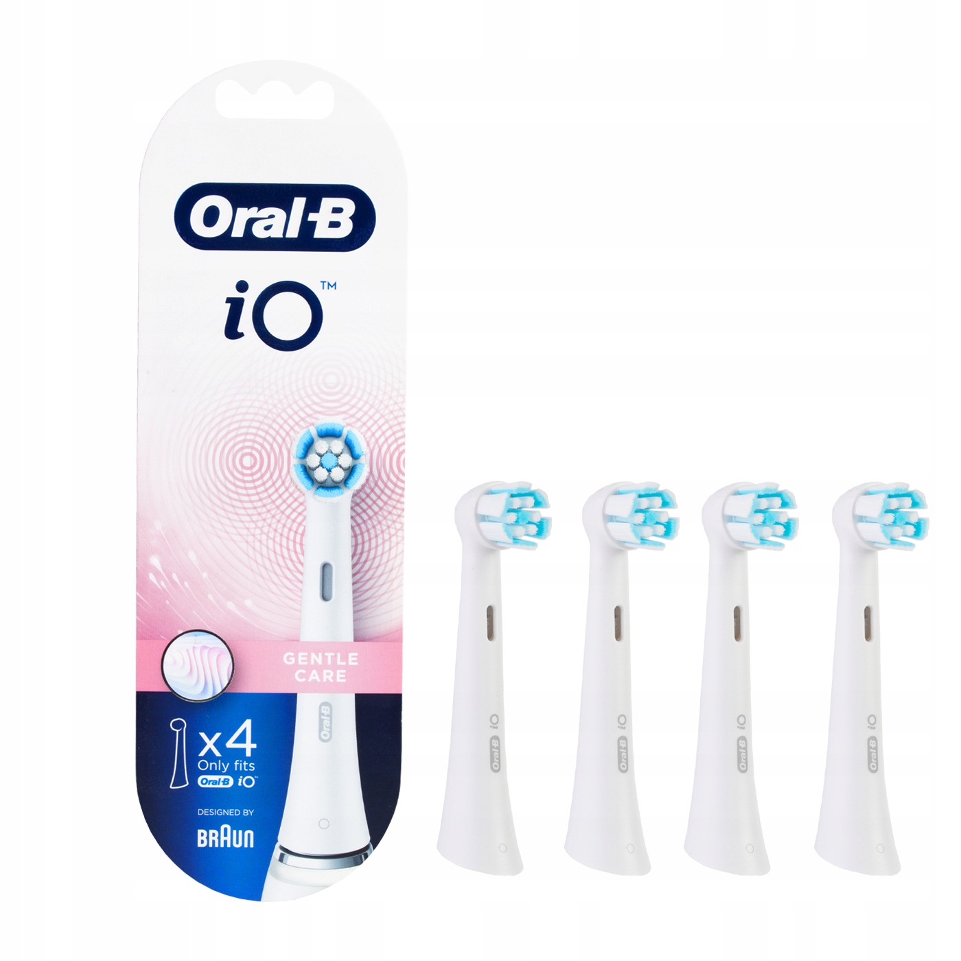 

Końcówki do szczoteczek iO Gentle Care 4szt Wh