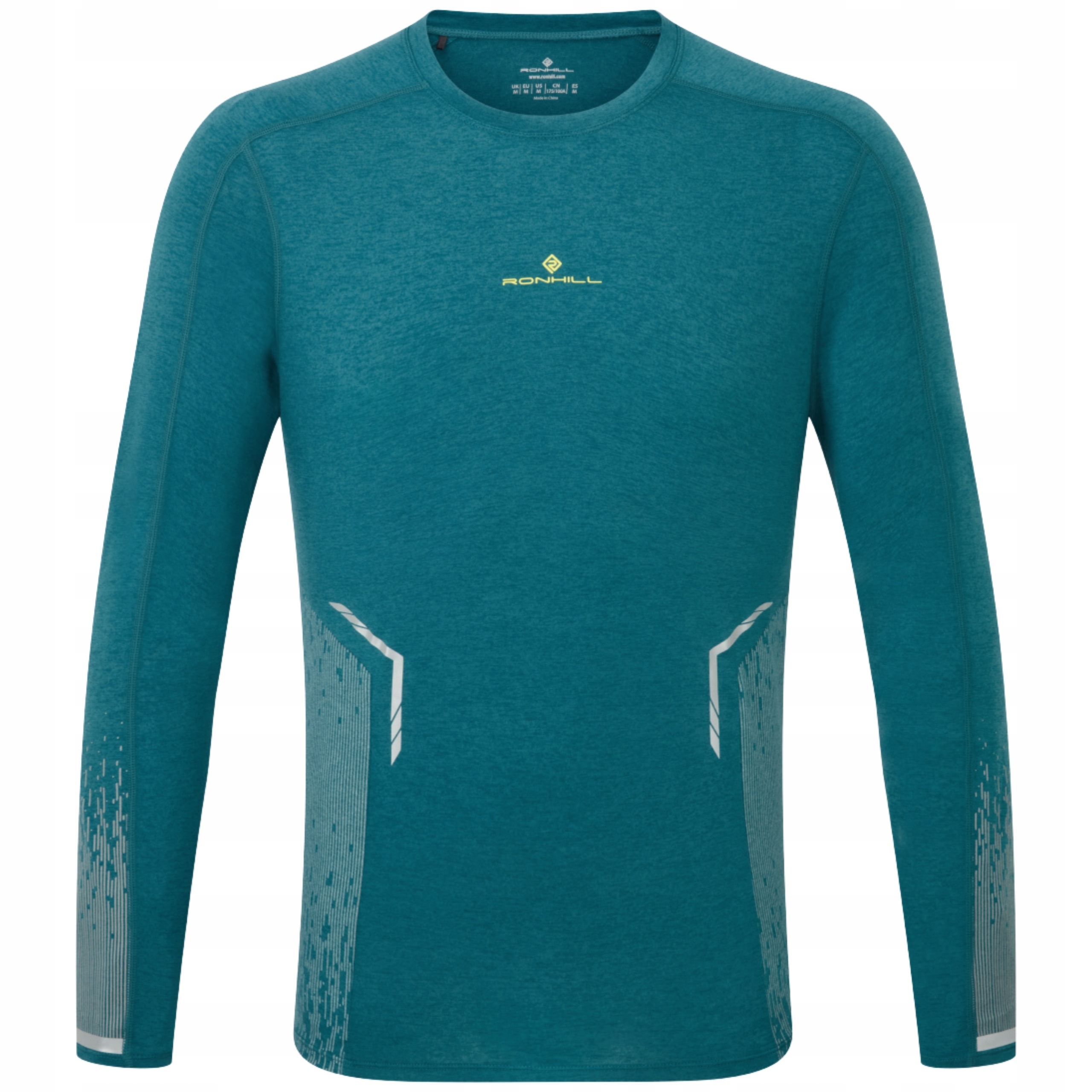 Koszulka Sportowa do Biegania Męska Długi Rękaw Ronhill Tech Reflect Tee S