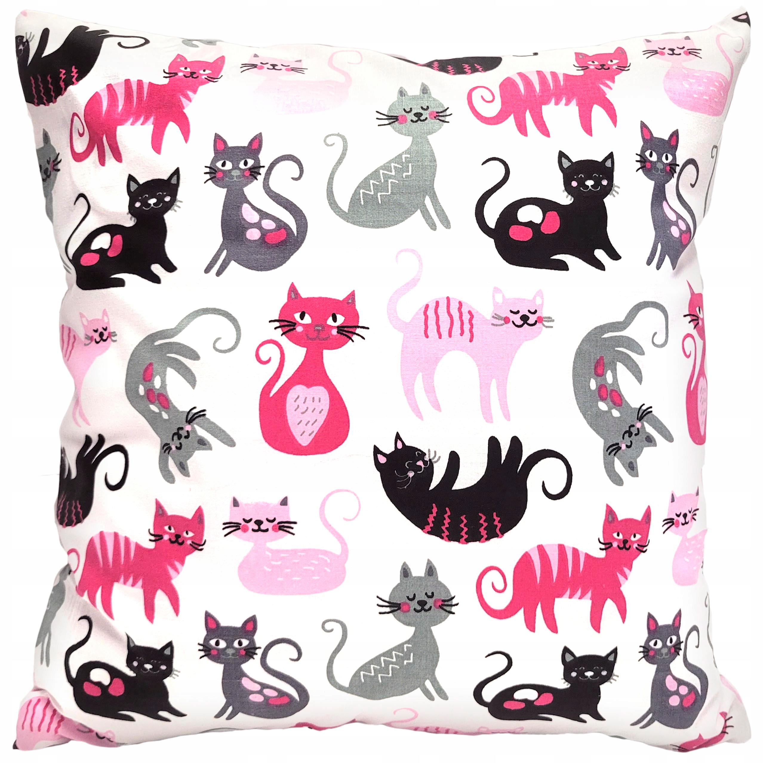 

Poszewka na poduszkę 50x70 Różowe Koty