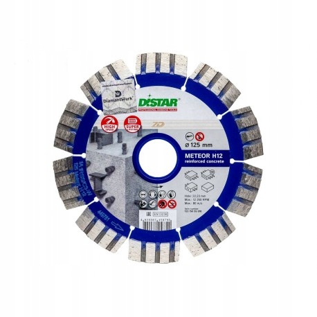 Diamantový Kotouč 125 Meteor H12 Beton