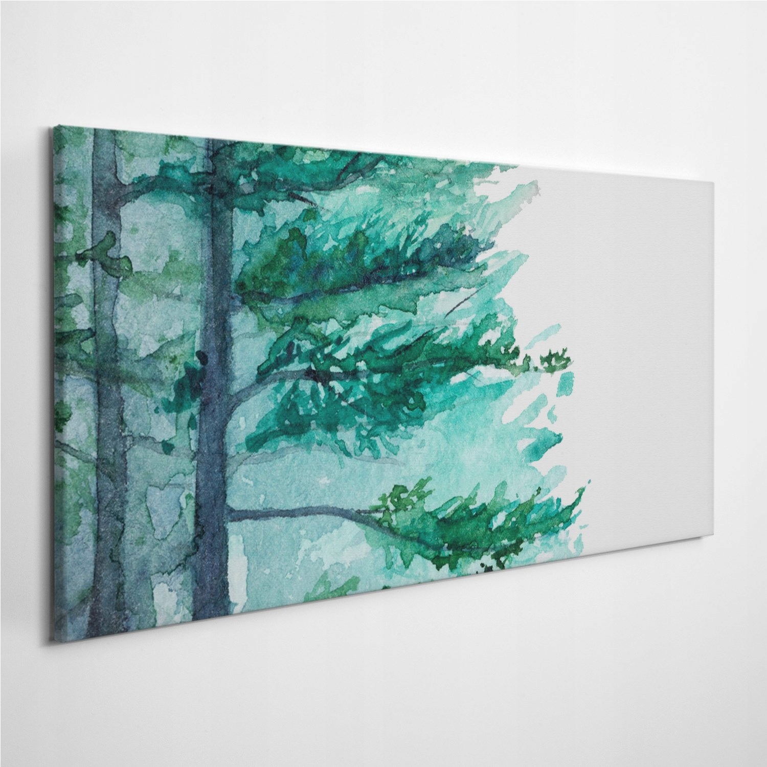 

Foto-obraz na płótnie Zima Las Krajobraz 100x50 cm