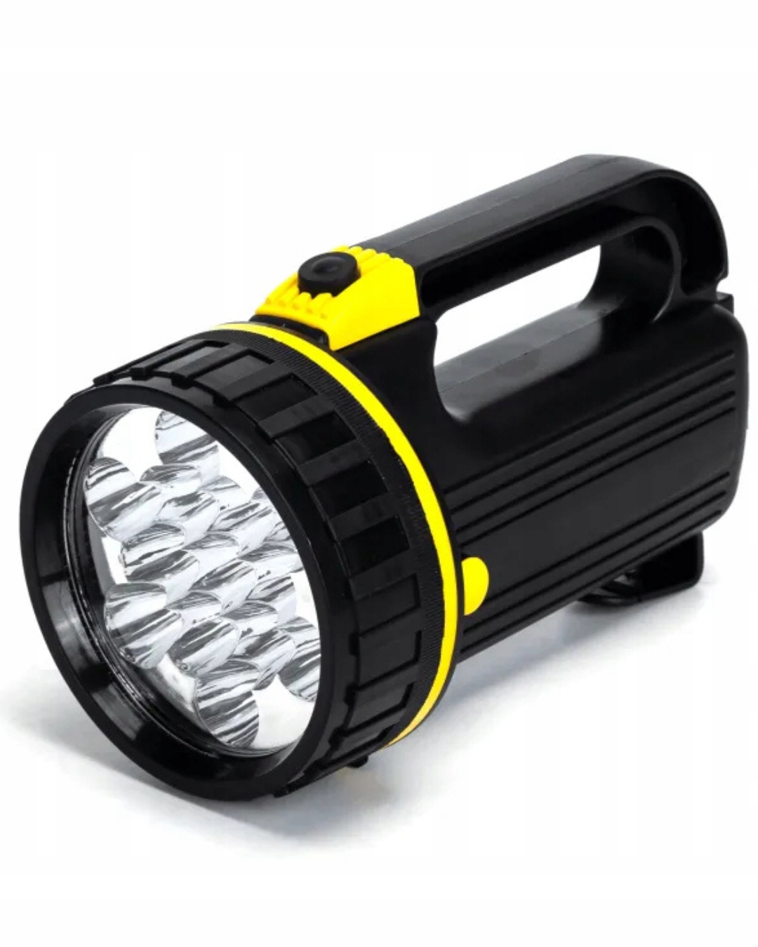 Latarka reflektor Led na baterie 4xR20 na kemping szperacz
