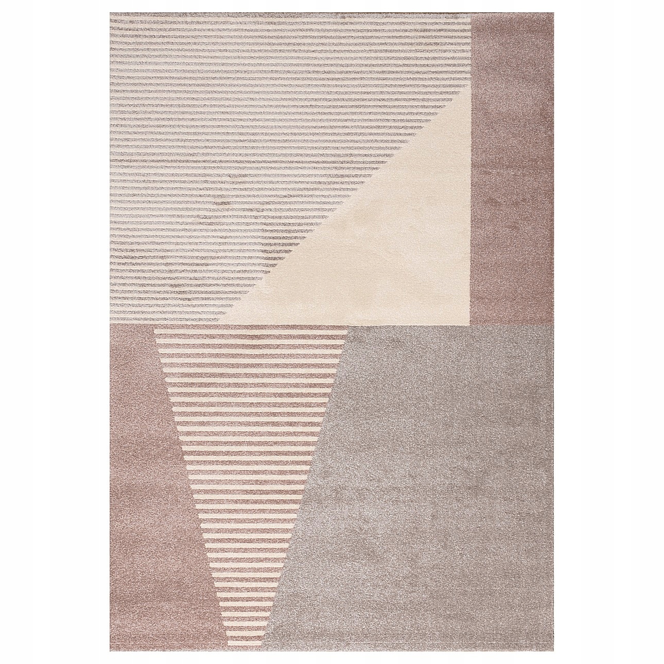 Dekoria Koberec Sevilla white/dusty rose 160x230