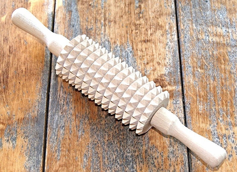 Wałek do Mięsa Z Wypustkami Roller 29Cm tłuczek Marka Chłopcy z Rancza