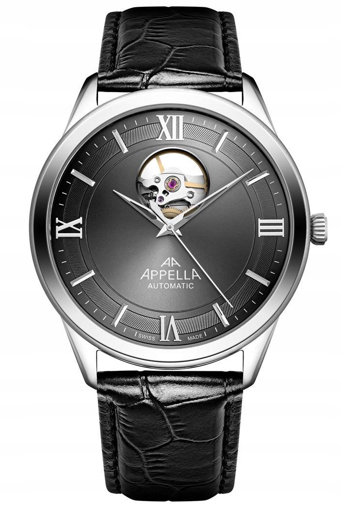 Nové Originální Pánské hodinky Appella L70014.5266OA Automatic Open Heart