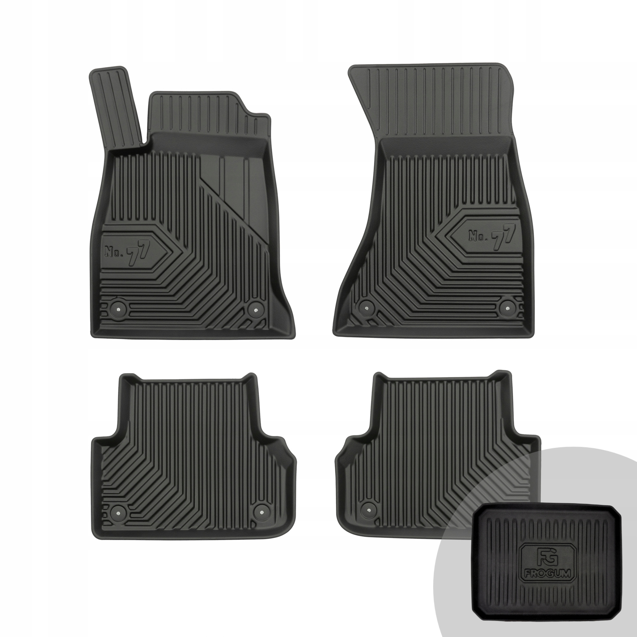 Frogum Koberce do auta pro Audi A4 B9 /pro Audi A5 Sportback F5