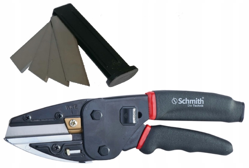 SCHMITH Obcinak uniwersalny nożyce + 4 noże HEAVY Marka Schmith