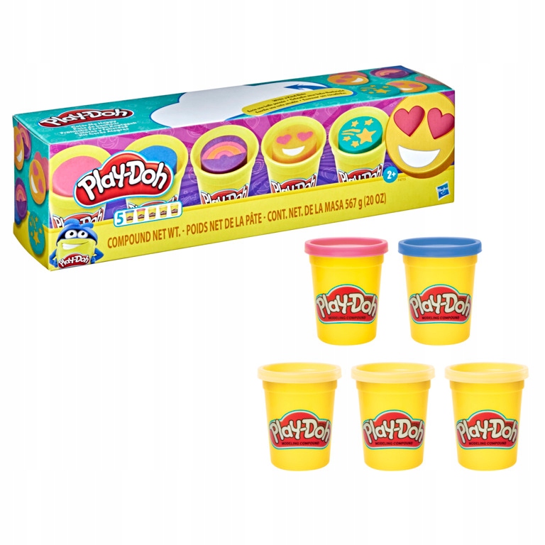 

Hasbro Play-doh Radosne 5 Tub F4715