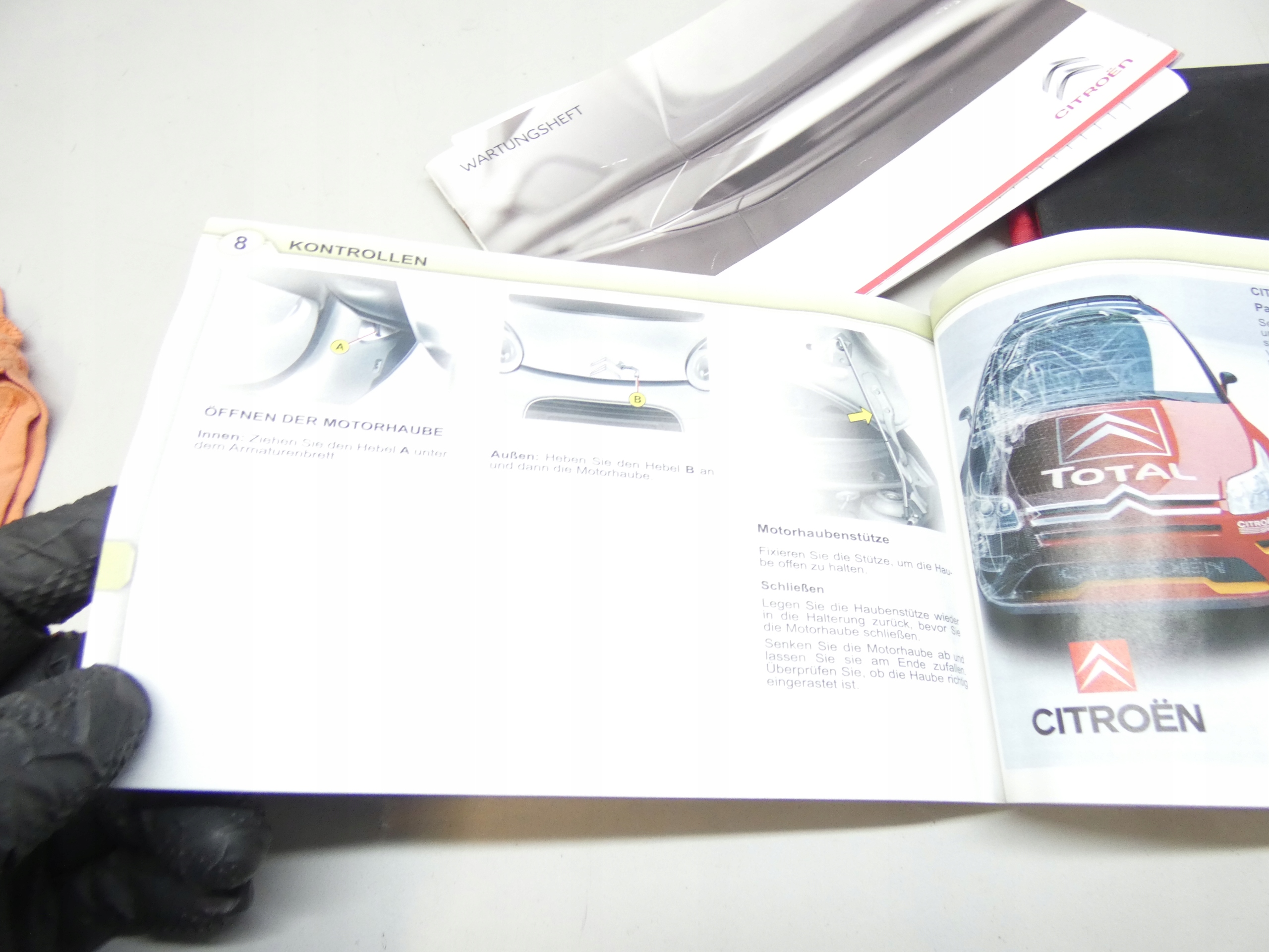ETUI KSIAZKA DOKUMENTY INSTRUKCJA CITROEN C1 e 05-14