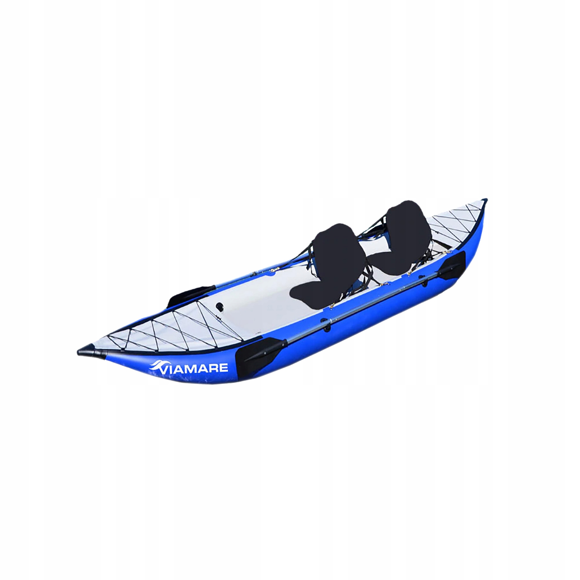 Kajak 2-osobowy Viamare 400 Sit On Top niebieski 1126163 400 x 90 cm /170kg