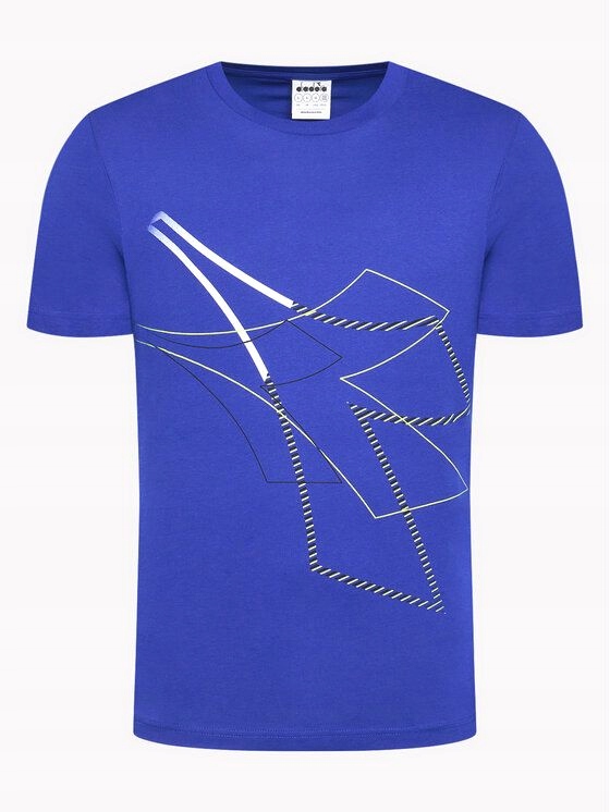 KOSZULKA DIADORA TWIST T-SHIRT MEN TRUE BLUE M