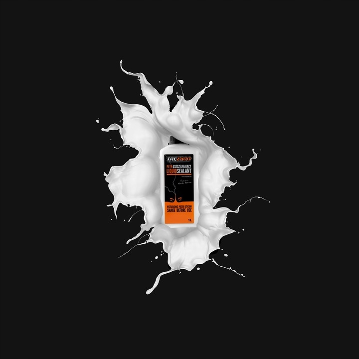 Kompletny zestaw do konwersji kół na system bezdętkowy Trezado czerw zawory Waga 800 g