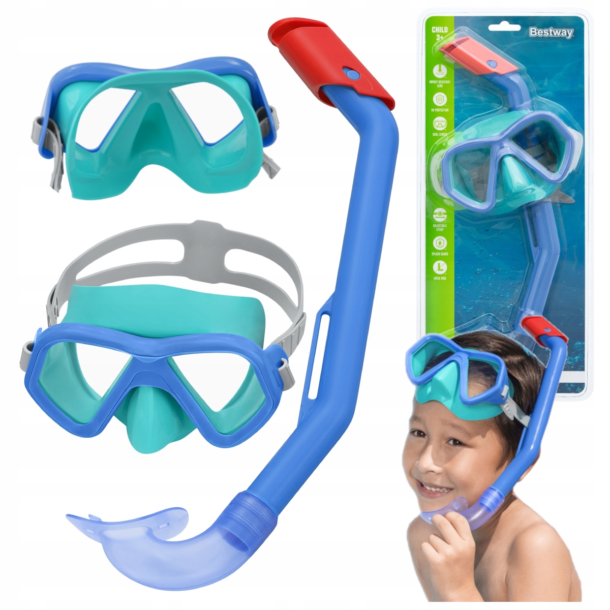 

Zestaw Do Nurkowania Dla Dzieci Maska+Rurka
