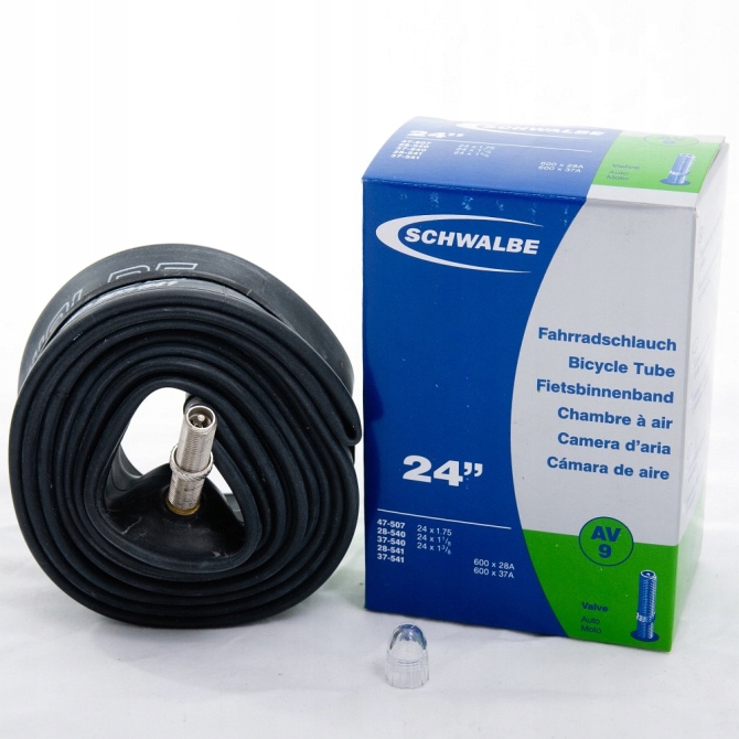 

Schwalbe Av 9 Dętka 24x1.75 Auto 40mm