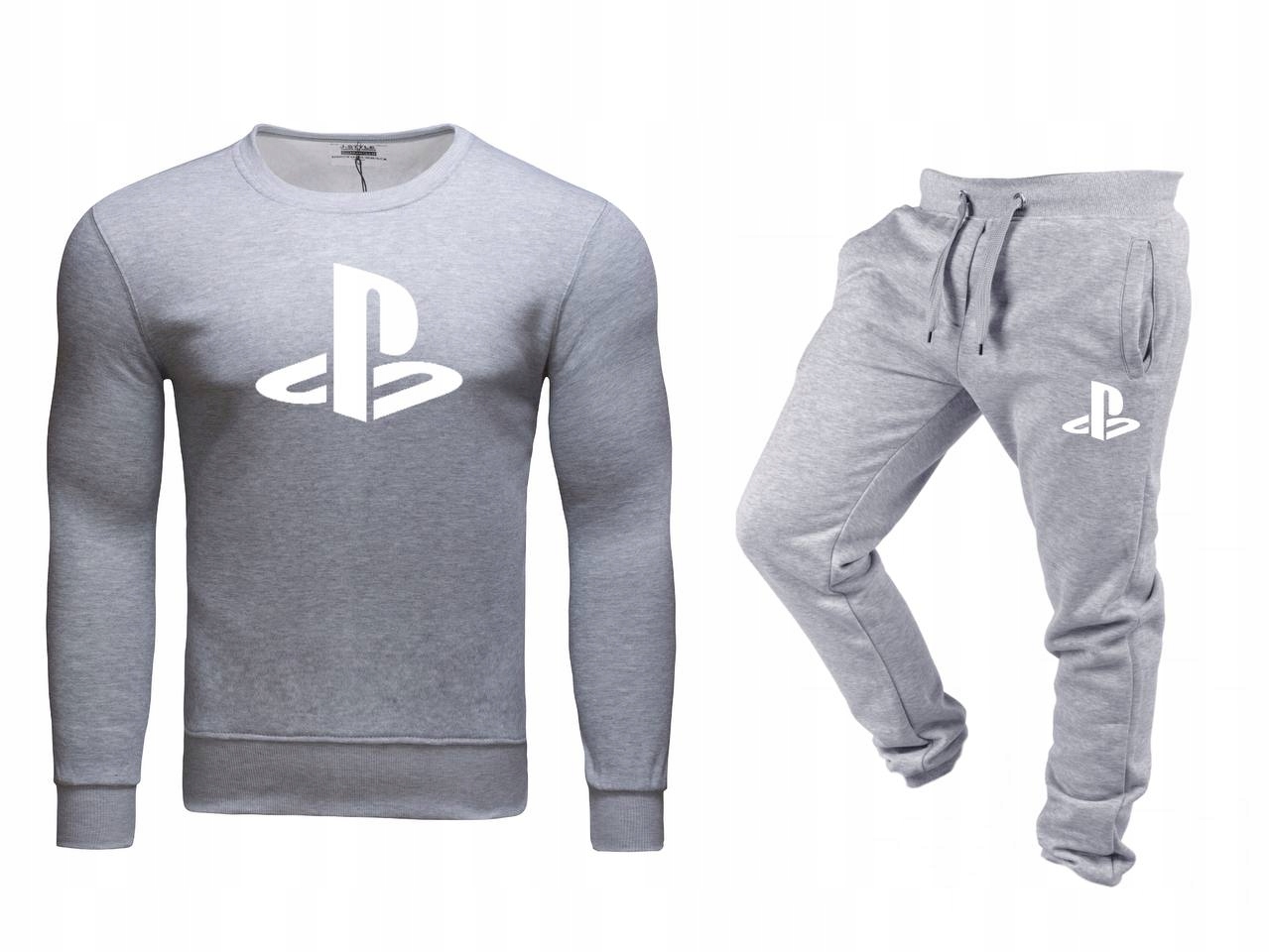 Teplákovka Tepláková Souprava Ps Playstation Šedá L