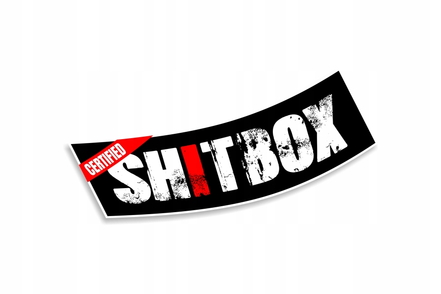 Naklejka Slap Certified Shitbox