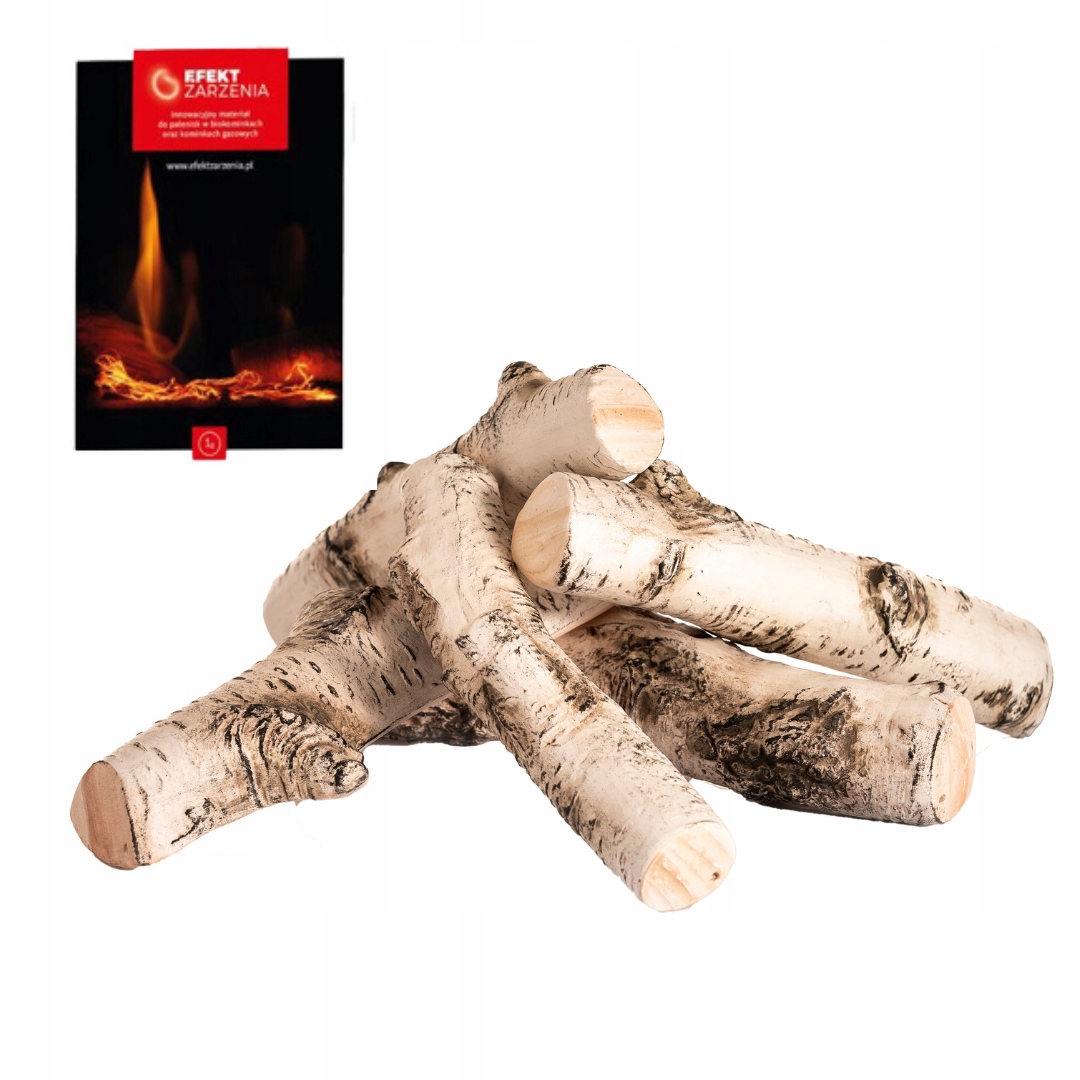 

Zestaw Polana ceramiczne do kominka wlokna zarowe