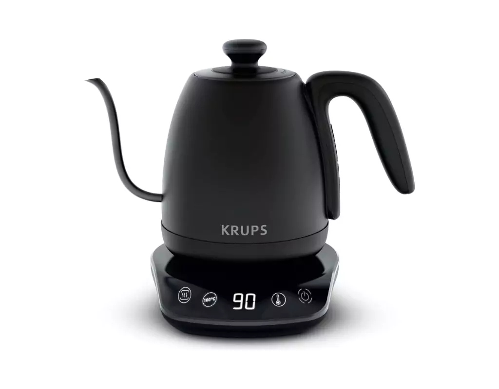 Kanvica s husím krkom Krups BW923810 na prípravu čaju 1 l čierna 1250 W