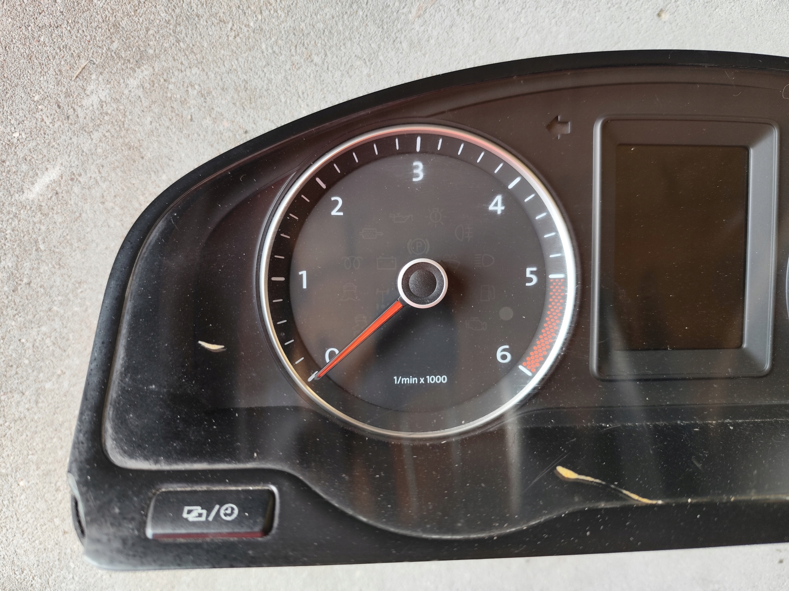 dials dials predkosciomierz VW T5 LIFT 2.0 TDI 7E0920860N