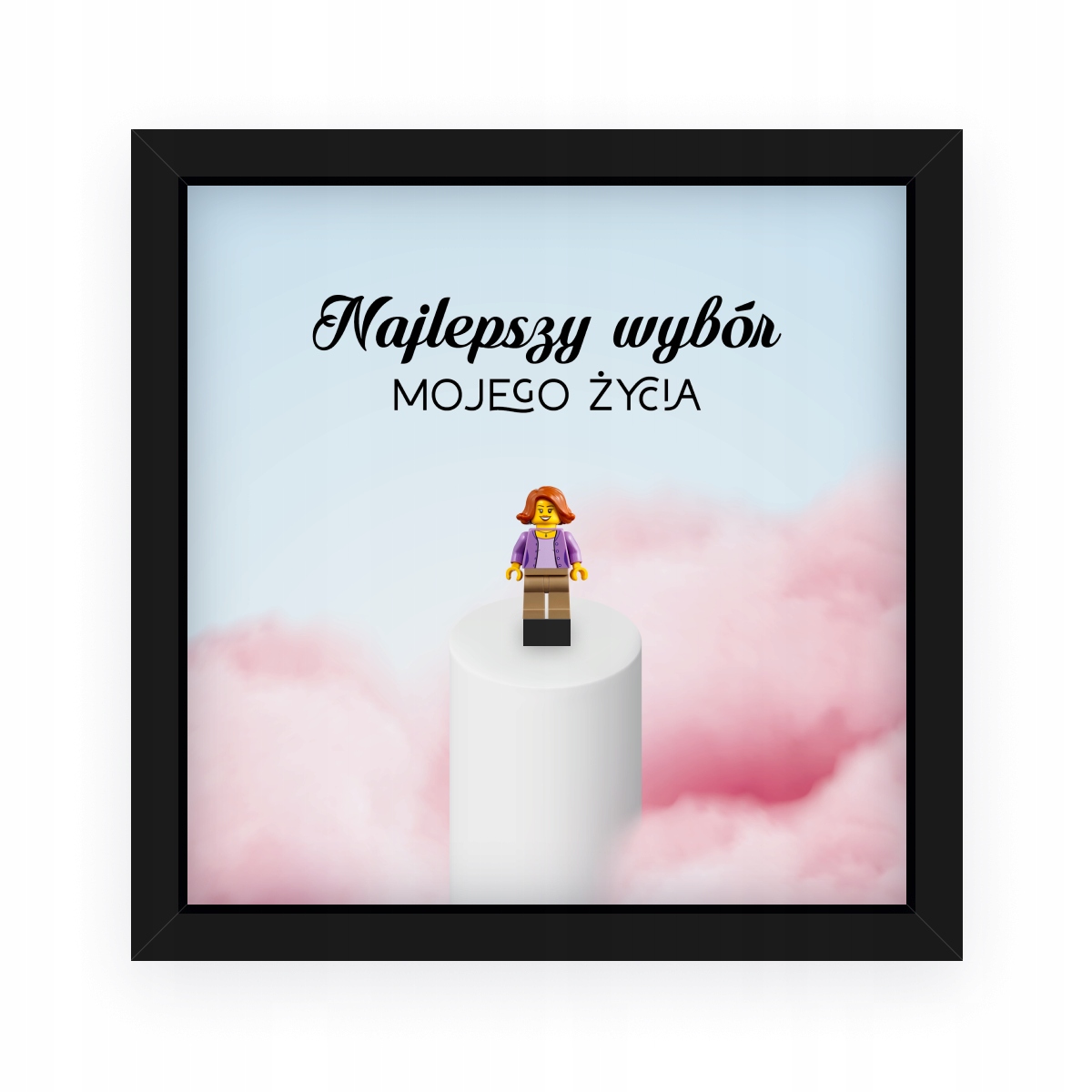 Rámeček S Minifigurkou Lego „nejlepší Volba“ – Na Den Žen, Na Výročí