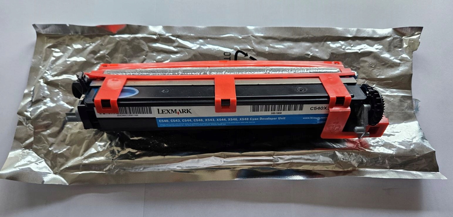 Developer Lexmark C540X32G Niebieski