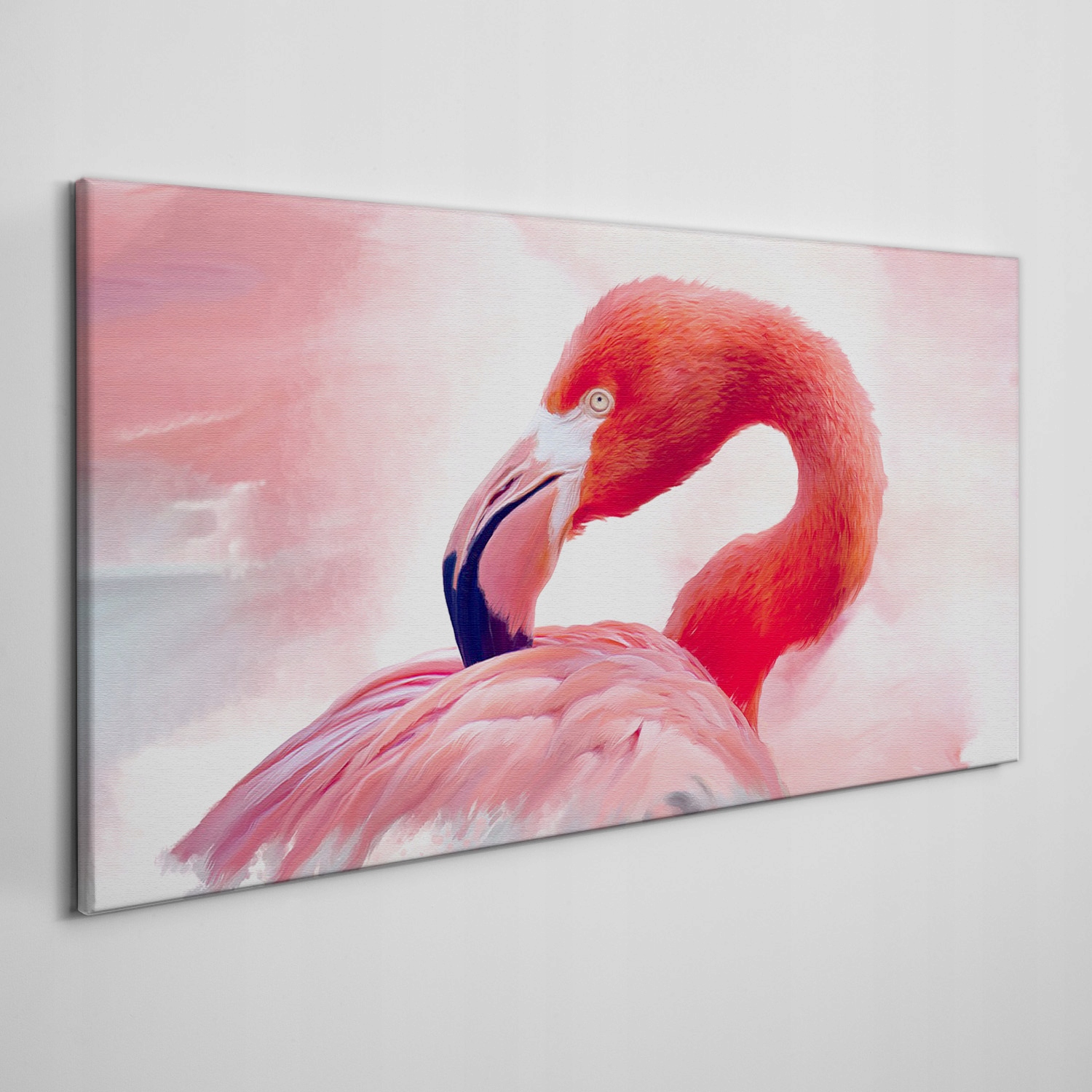 

Obraz na płótnie Zwierzę ptak flaming 140x70 cm