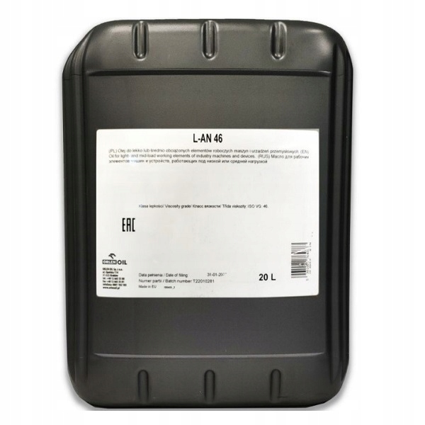 ORLEN OIL L-AN LAN 46 VG olej maszynowy 20L