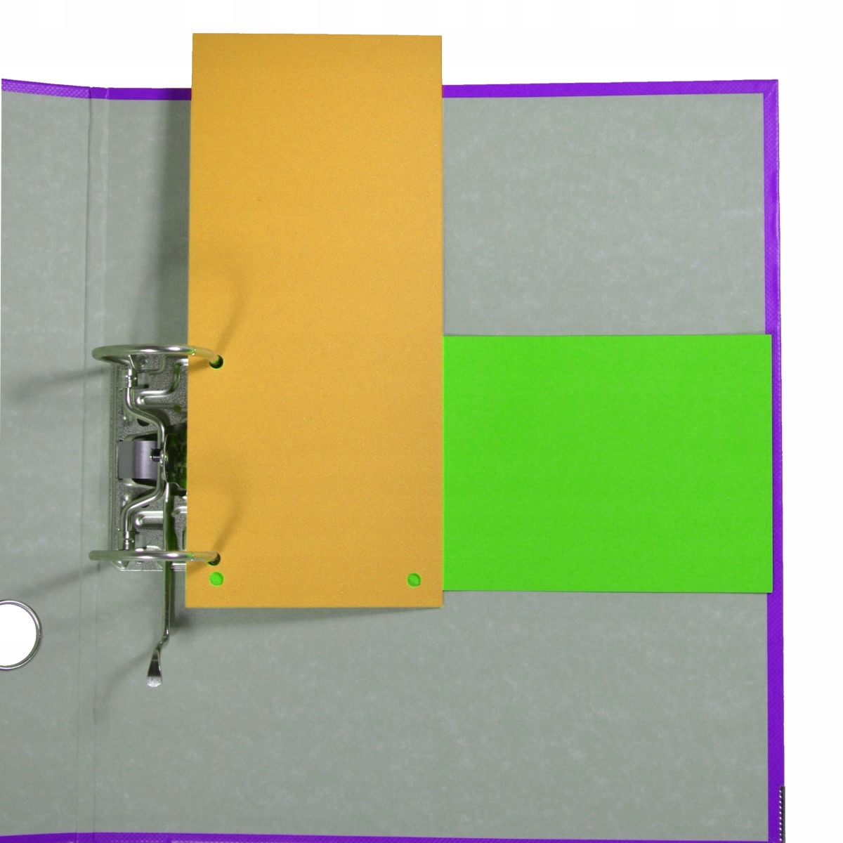 Przekładki do segregatora 1/3 A4 karton mix 100szt Kod producenta 8620100-99PL