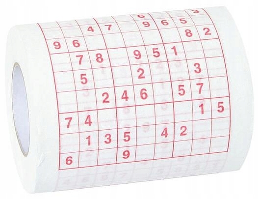 

Papier Toaletowy Sudoku Śmieszny Zabawy