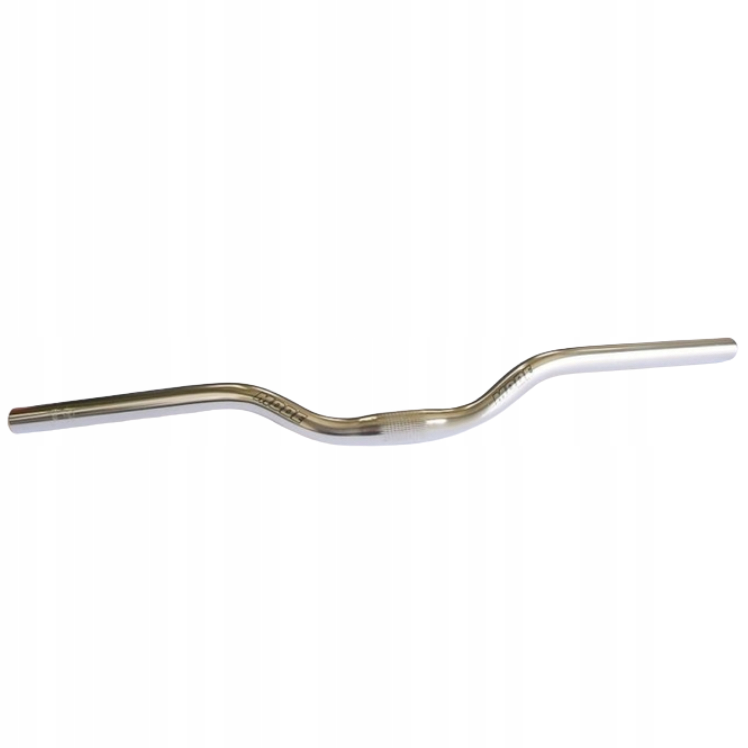 Volant na kolo hliníková s ohybem 640 mm Výška 40 mm Stříbrná Mtb