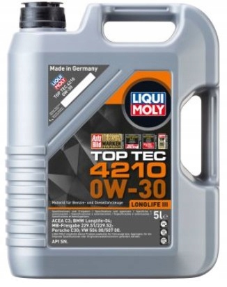 Liqui Moly 21605 Liqui moly – olej 0w-30 top tec 4210 5l