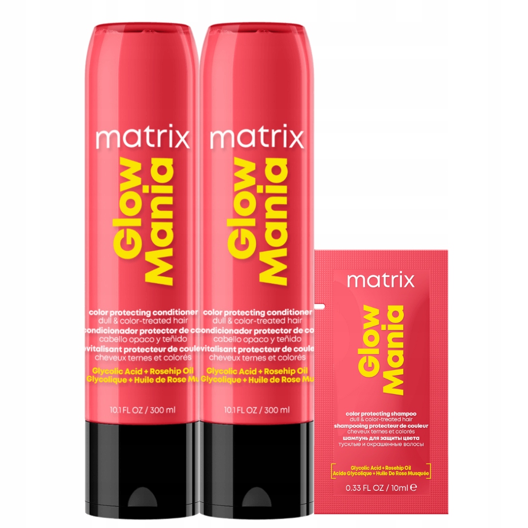 Glow Mania Odżywka do włosów farbowanych ułatwiająca rozczesywanie