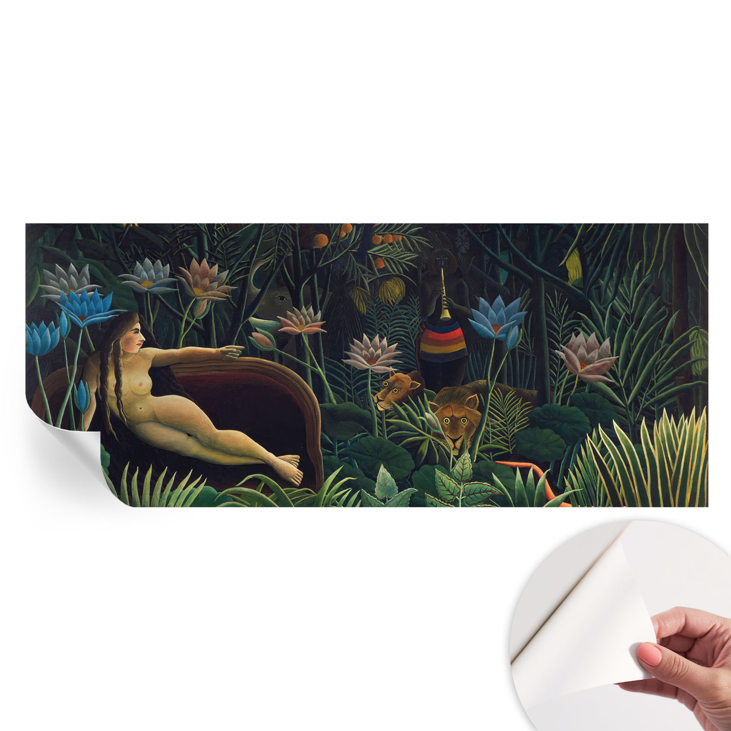 Fototapeta Samolepicí na zeď Premium Exotická džungle 250 x 104 cm