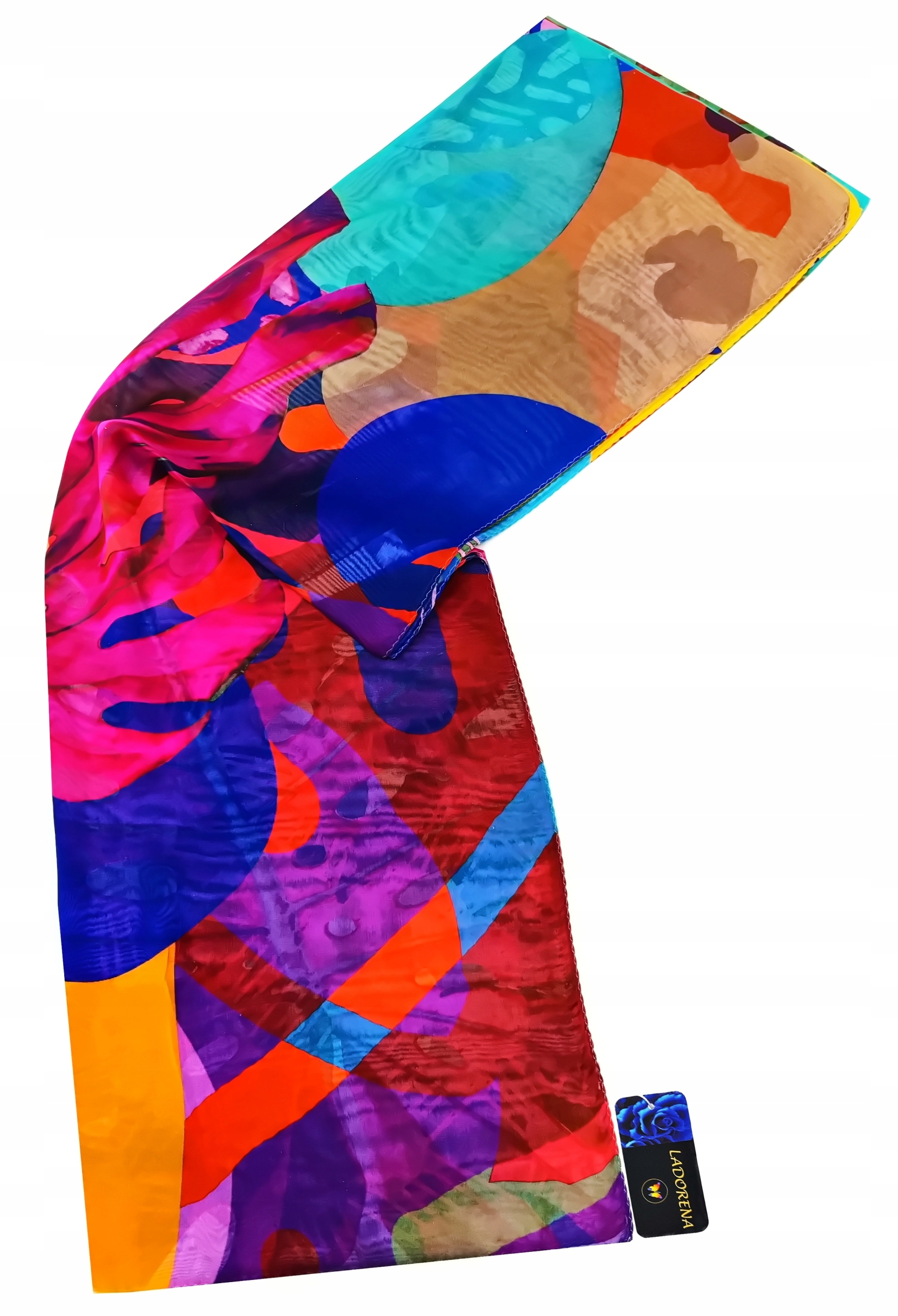 SZALIK JEDWABNY SZAL 100% NATURALNY JEDWAB MORWOWY JAKOŚĆ Model LD1173191200